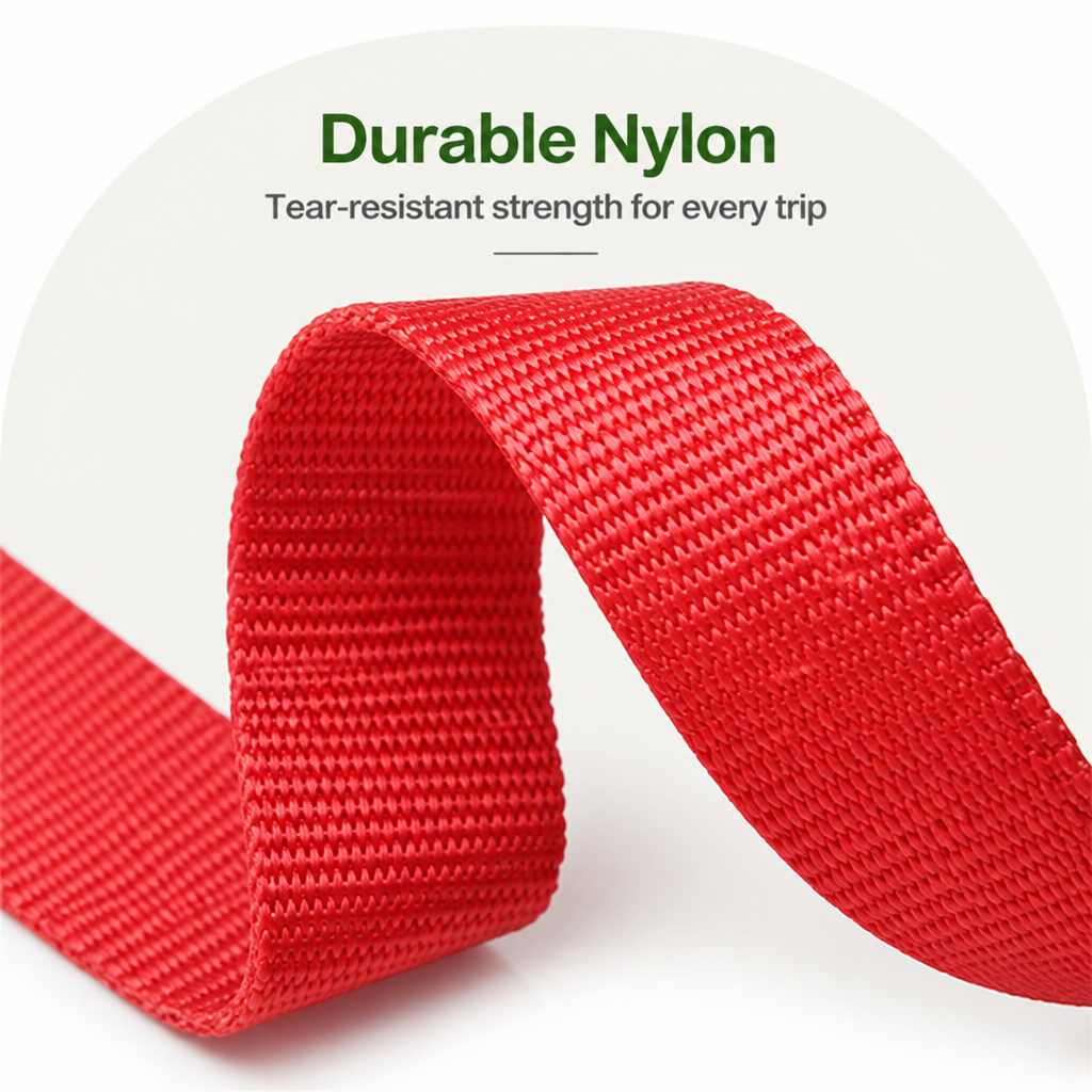 DogBedHouse Adjustable Nylon Car Seat Belt (Universal Fit)