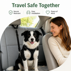 DogBedHouse Adjustable Nylon Headrest Pet Seat Belt