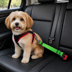 DogBedHouse Adjustable Nylon & Zinc Alloy Car Seat Belt