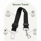 DogBedHouse Adjustable Nylon & Zinc Alloy Car Seat Belt