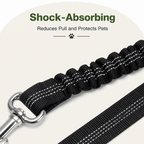 DogBedHouse Adjustable Reflective & Anti-Shock Harness Leash (Seat Tether)