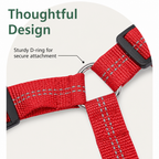 DogBedHouse Adjustable Reflective Quick-Release Car Safety Belt