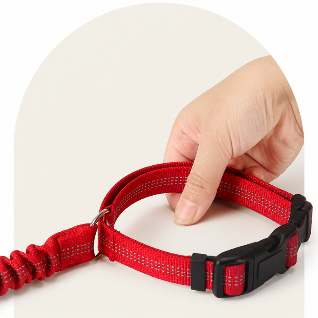 DogBedHouse Adjustable Reflective Quick-Release Car Safety Belt