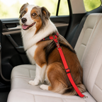 DogBedHouse Adjustable Reflective Quick-Release Car Seat Belt