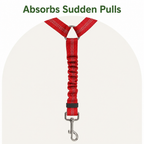 DogBedHouse Adjustable Reflective Quick-Release Car Seat Belt