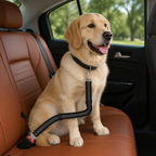 DogBedHouse Adjustable Shock-Absorbing & Reflective Dog Car Safety Belt