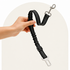DogBedHouse Adjustable Shock-Absorbing & Reflective Dog Car Safety Belt