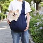 DogBedHouse Adjustable Shoulder Strap & Safety Buckle Sling Carrier