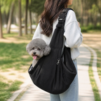 DogBedHouse Adjustable Shoulder Strap & Safety Buckle Sling Carrier