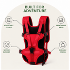 DogBedHouse Adjustable Straps & Breathable Mesh Front Carrier Backpack