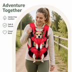 DogBedHouse Adjustable Straps & Breathable Mesh Front Carrier Backpack