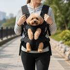 DogBedHouse Adjustable Straps & Breathable Mesh Front Carrier Backpack