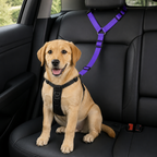 DogBedHouse Adjustable Stretch Nylon Car Seat Belt