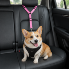 DogBedHouse Adjustable Stretch Nylon Car Seat Belt