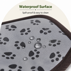 DogBedHouse Adjustable Temperature & Waterproof Heated Pet Mat (Overheat Protection)