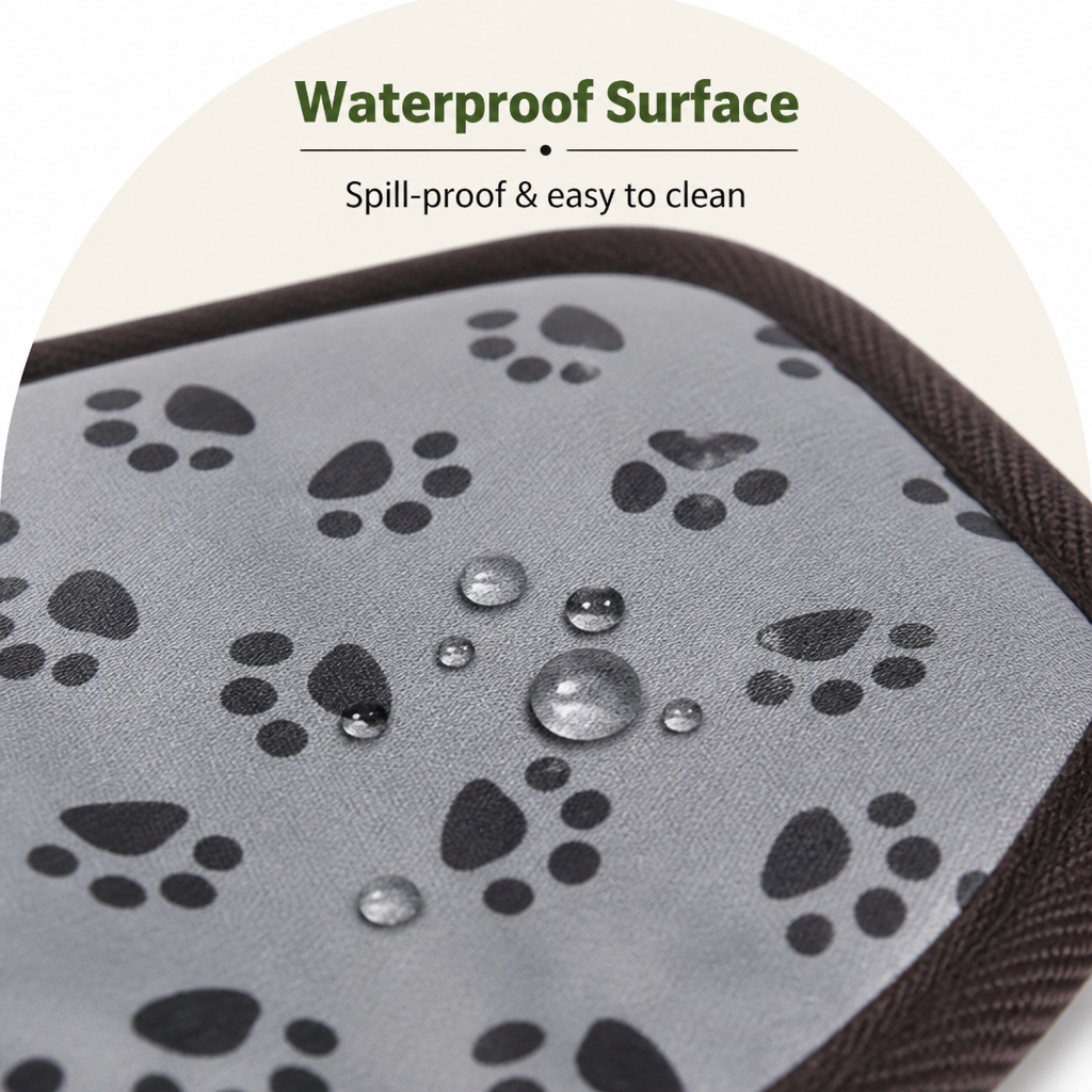 DogBedHouse Adjustable Temperature & Waterproof Heated Pet Mat (Overheat Protection)