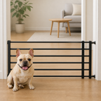 DogBedHouse Adjustable Width & Tool-Free Indoor Pet Gate