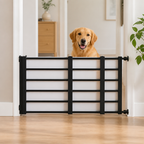 DogBedHouse Adjustable Width & Tool-Free Indoor Pet Gate