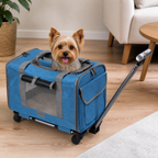 DogBedHouse Airline-Approved Rolling & Foldable Pet Carrier
