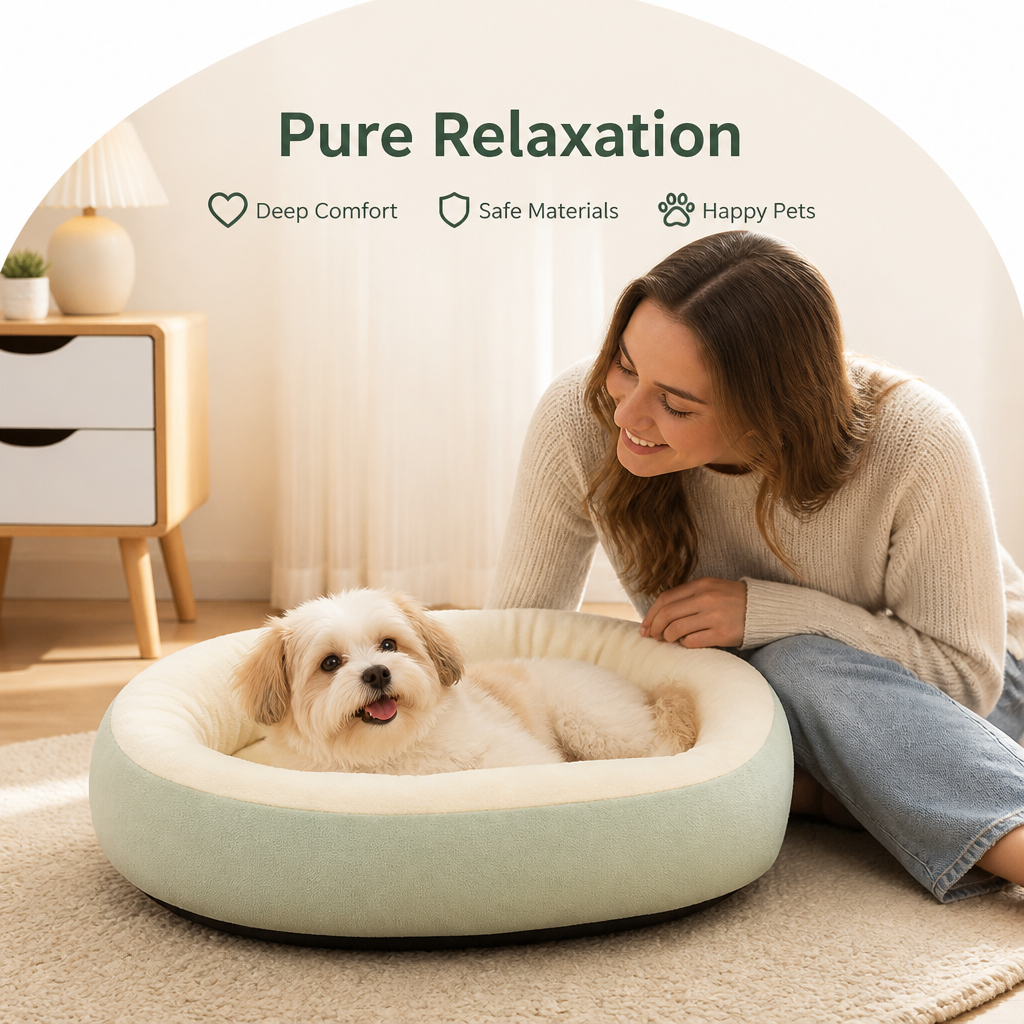 DogBedHouse All-Season Breathable & Non-Toxic Pet Bed