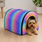 DogBedHouse All-Season Dismantlable & Washable Pet House (Detachable Cushion)
