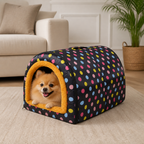 DogBedHouse All-Season Dismantlable & Washable Pet House (Detachable Cushion)