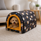 DogBedHouse All-Season Dismantlable & Washable Pet House (Detachable Cushion)