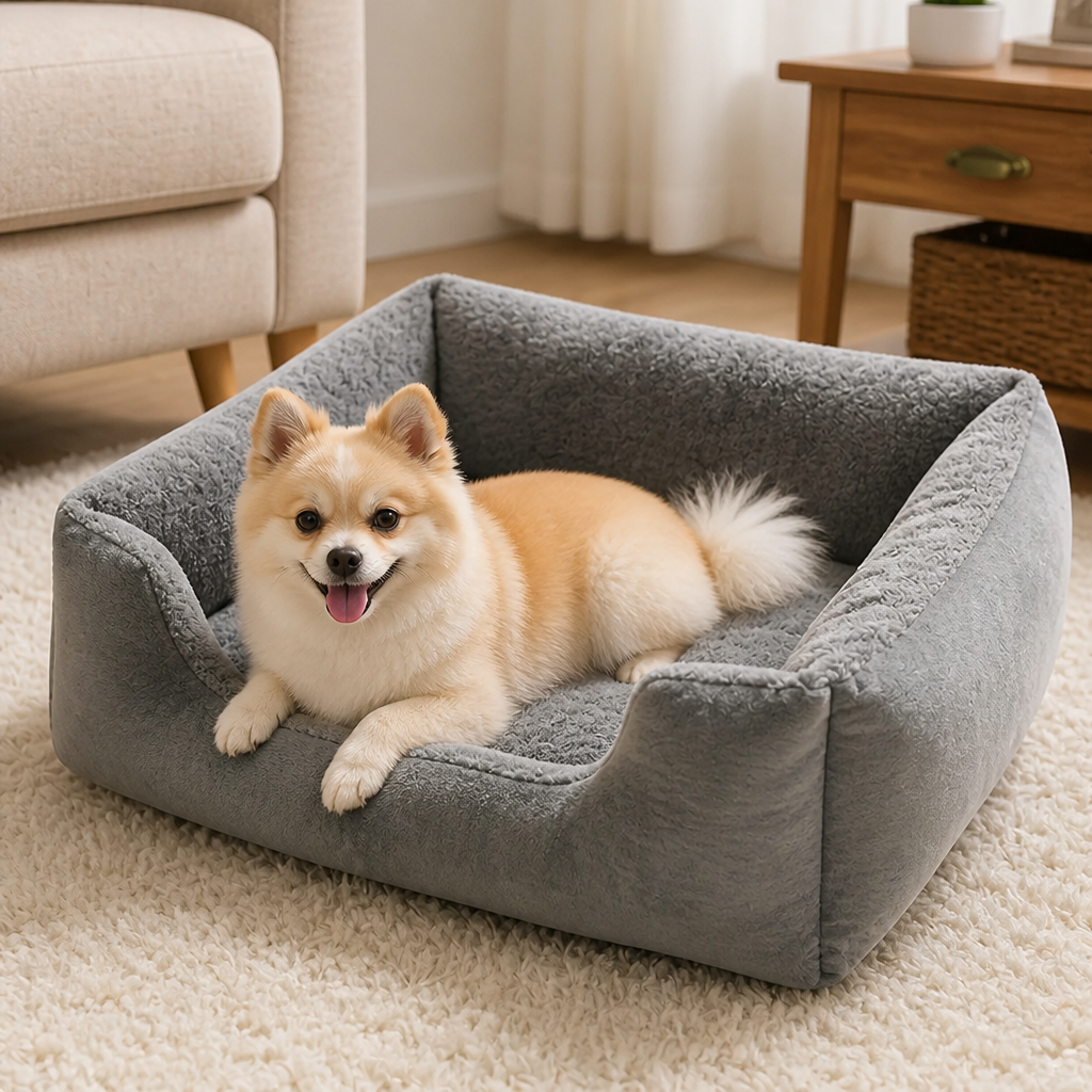 DogBedHouse All-Season Plush Donut Lounger