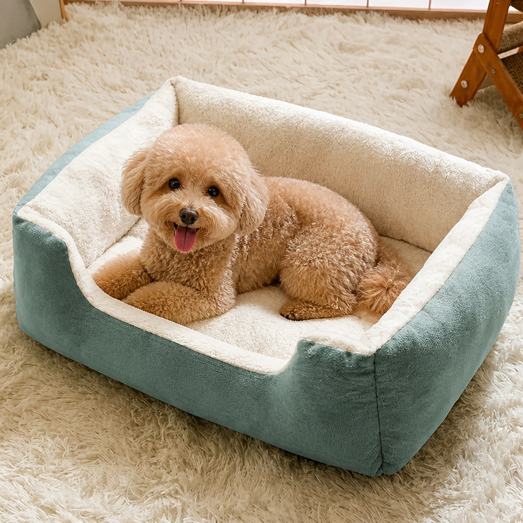 DogBedHouse All-Season Plush Donut Lounger
