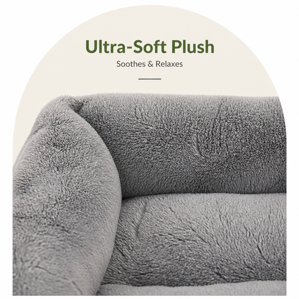 DogBedHouse All-Season Plush Donut Lounger