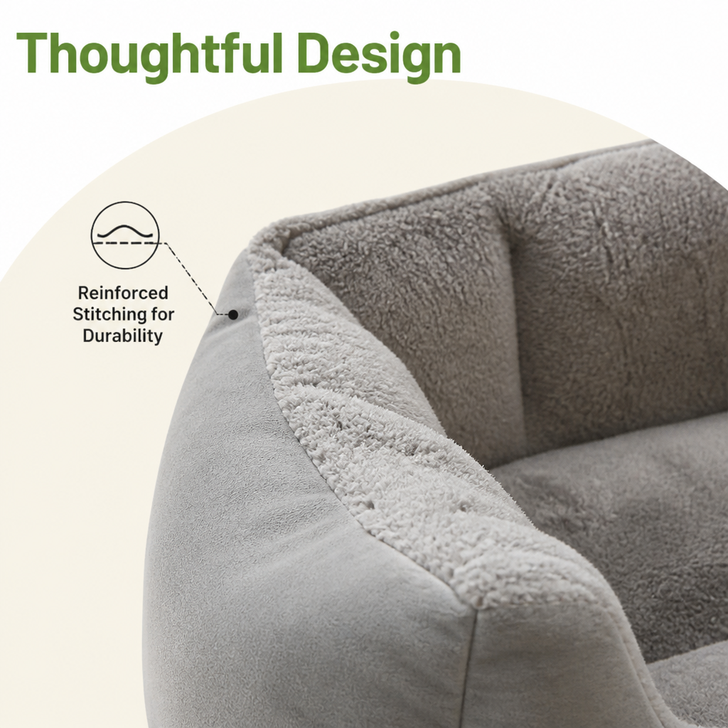 DogBedHouse All-Season Plush Donut Lounger