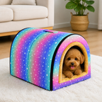 DogBedHouse All-Season Washable Pet House (Removable Cover)