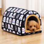 DogBedHouse All-Season Washable Pet House (Removable Cover)