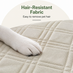 DogBedHouse Anti-Slip & Hair-Resistant Sofa Seat Cover (2-Piece Set)