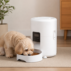 DogBedHouse App-Controlled & Portion-Controlled Pet Feeder (8.5-Cup Hopper)