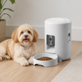 DogBedHouse App-Controlled & Portion-Controlled Pet Feeder (8.5-Cup Hopper)