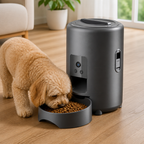 DogBedHouse App-Controlled & Portion-Controlled Pet Feeder (8.5-Cup Hopper)