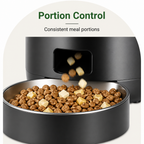 DogBedHouse App-Controlled & Scheduled Automatic Pet Feeder (Detachable Stainless Bowl)