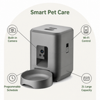 DogBedHouse App-Controlled Wi‑Fi Camera Automatic Pet Feeder (2L Capacity)
