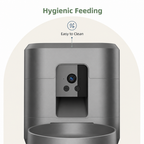 DogBedHouse App-Controlled Wi‑Fi Camera Automatic Pet Feeder (2L Capacity)