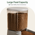 DogBedHouse Automatic Continuous Flow Water Fountain & Feeder
