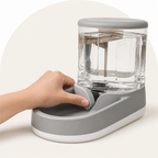 DogBedHouse Automatic Continuous Flow Water Fountain & Feeder