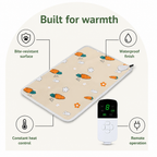 DogBedHouse Bite-Proof & Waterproof Thermostat-Controlled Pet Blanket
