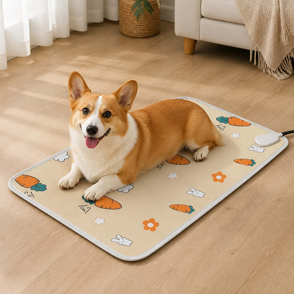 DogBedHouse Bite-Proof & Waterproof Thermostat-Controlled Pet Blanket
