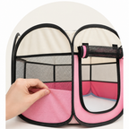 DogBedHouse Bite-Resistant Oxford & Mosquito-Proof Playpen Tent (Foldable)