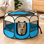DogBedHouse Bite-Resistant Oxford & Mosquito-Proof Playpen Tent (Foldable)