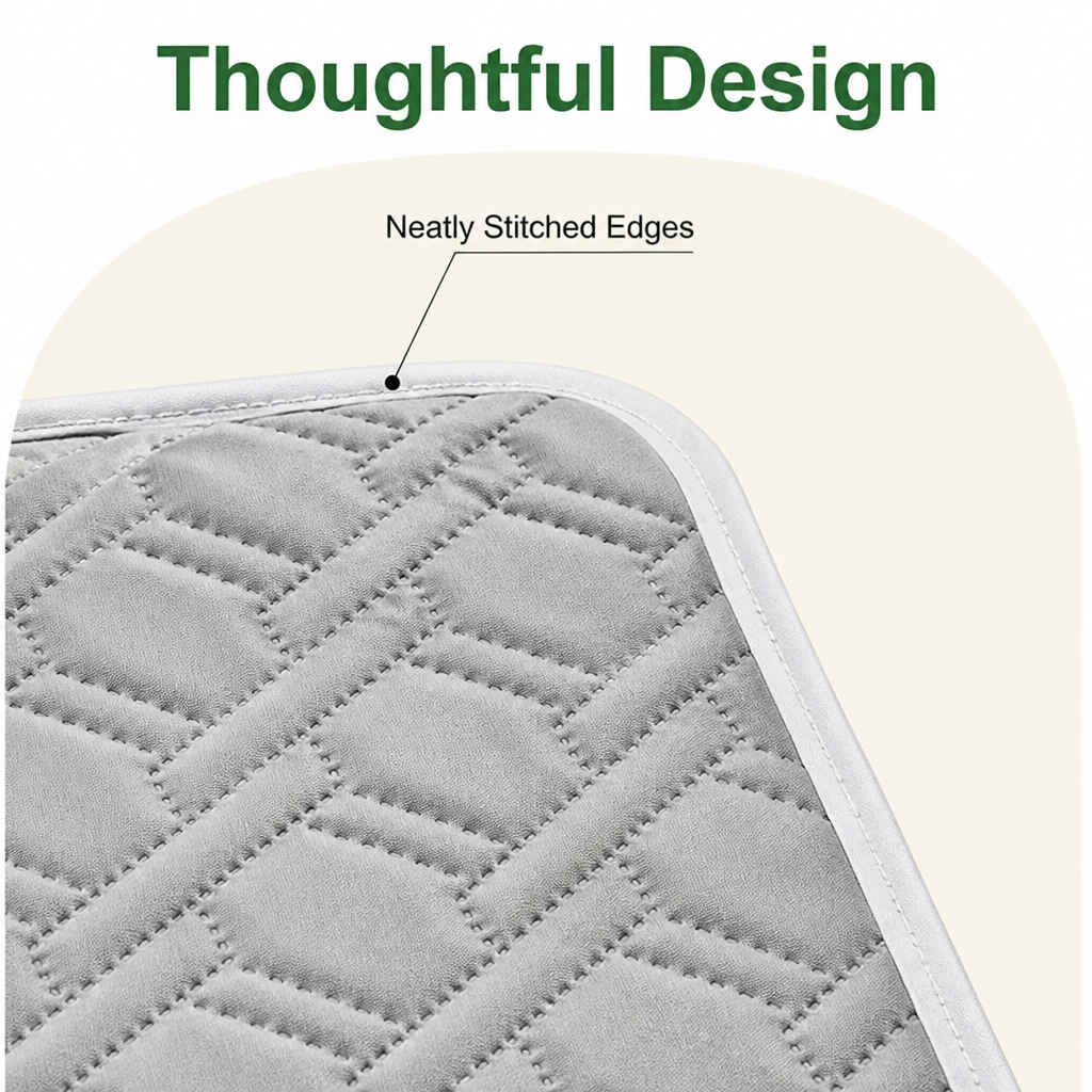 DogBedHouse Bite & Scratch-Resistant Super-Soft Cooling Pet Mat (Indoor/Outdoor)