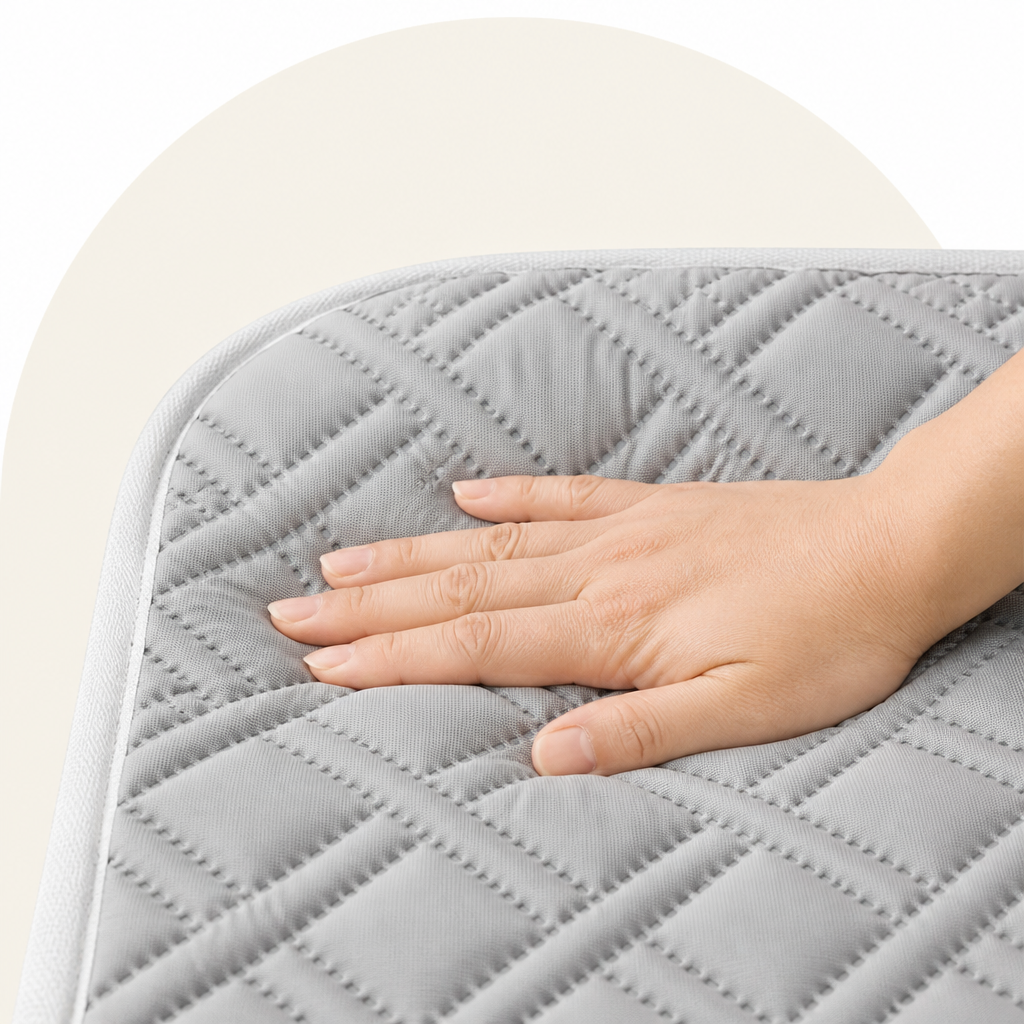 DogBedHouse Bite & Scratch-Resistant Super-Soft Cooling Pet Mat (Indoor/Outdoor)