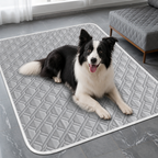 DogBedHouse Bite & Scratch-Resistant Super-Soft Cooling Pet Mat (Indoor/Outdoor)