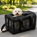 DogBedHouse Breathable & Foldable Pet Carrier (Airline-Approved)